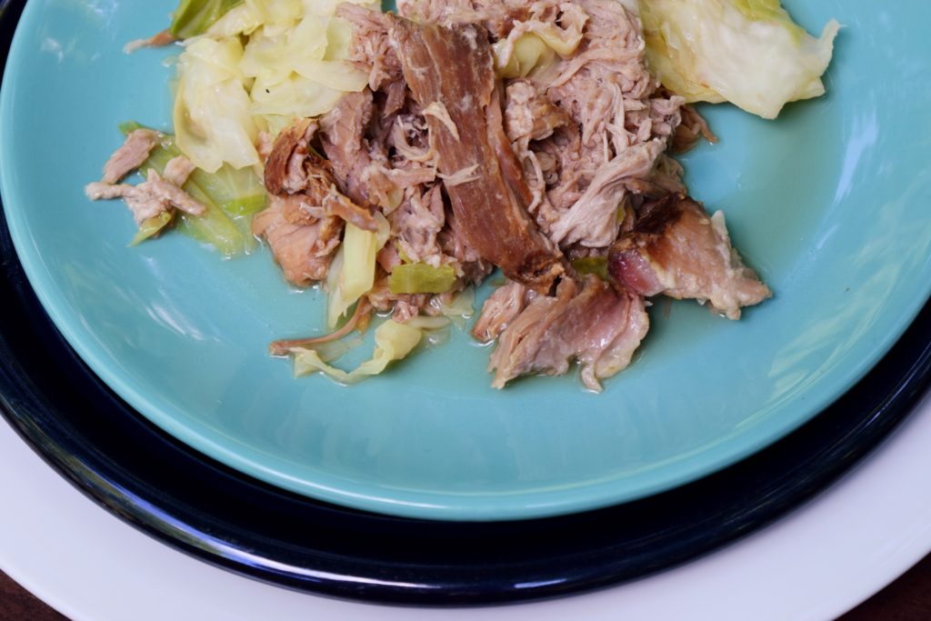 Kalua Pork With Cabbage In A Slow Cooker Make It Like A Man