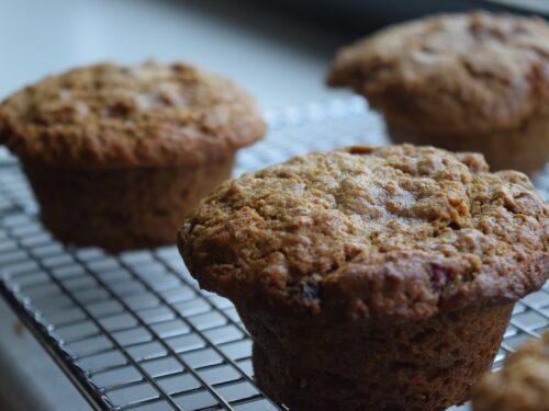 Raisin Bran Muffins Recipe - Pinch of Yum