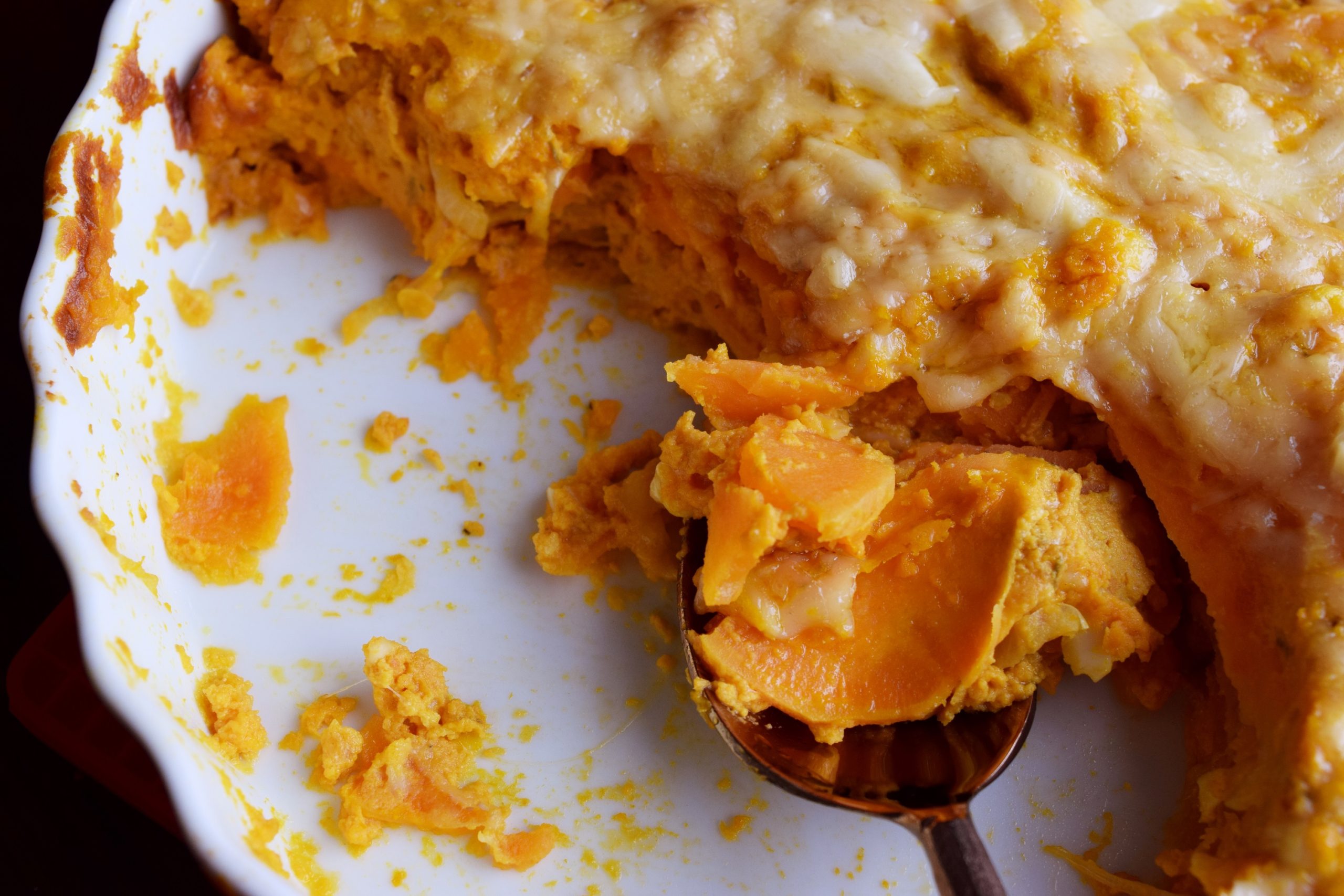 Sweet Potato and Pumpkin Gratin - Make It Like a Man!