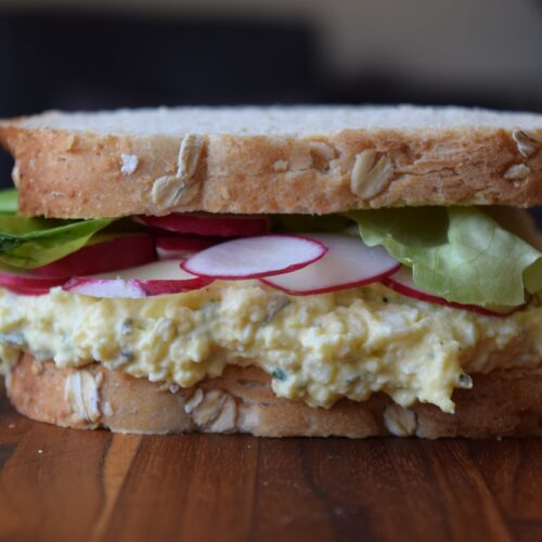 Mini Egg Salad Sandwich Lunchbox Idea - Family Fresh Meals